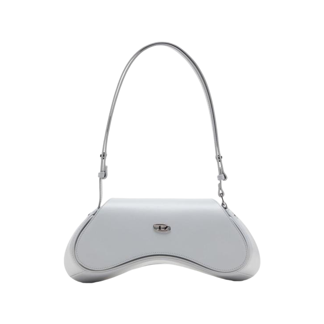 X10221PR227-T8060 Diesel Play Shoulder Bag Grey