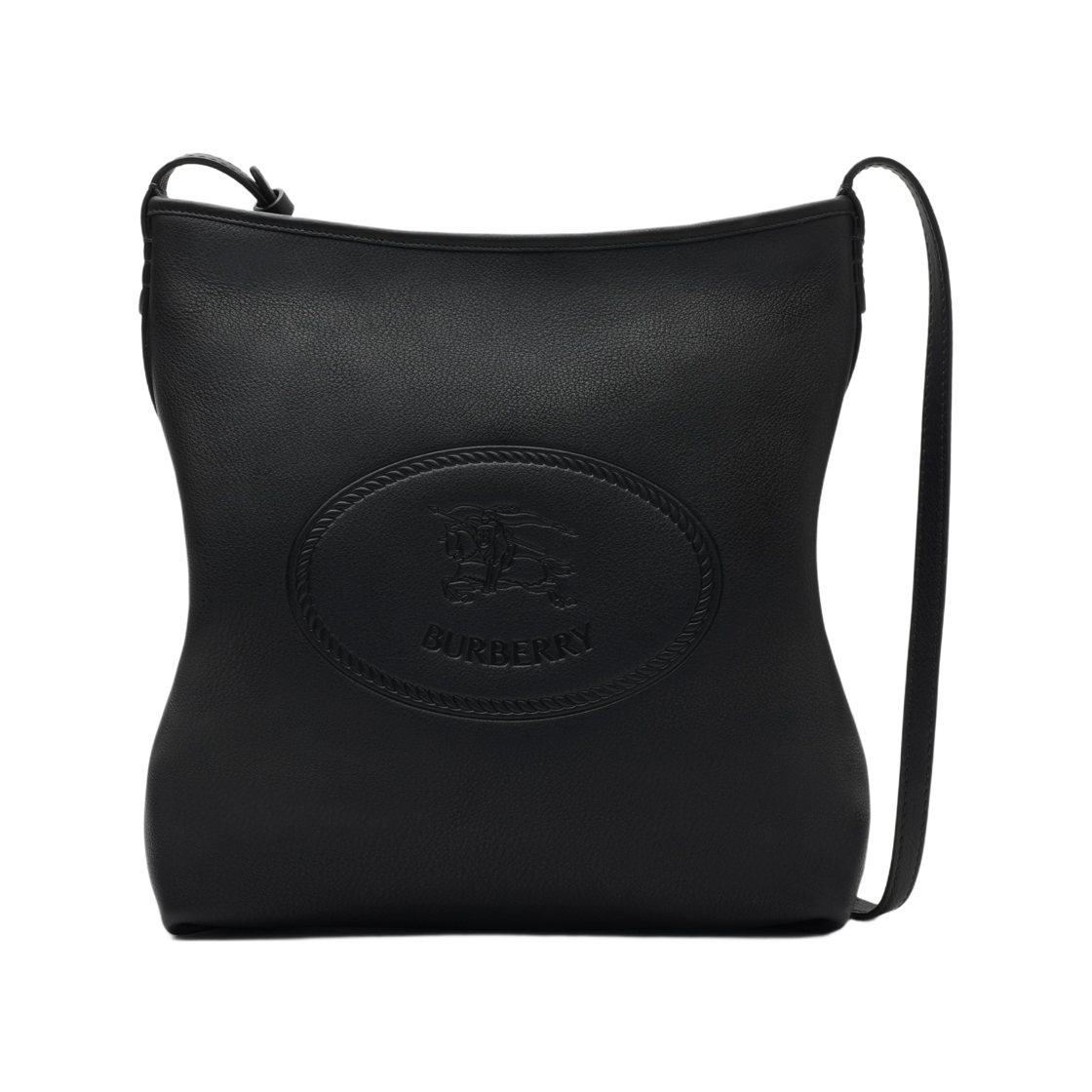 8114772 Burberry Small Highlands Shoulder Bag Black