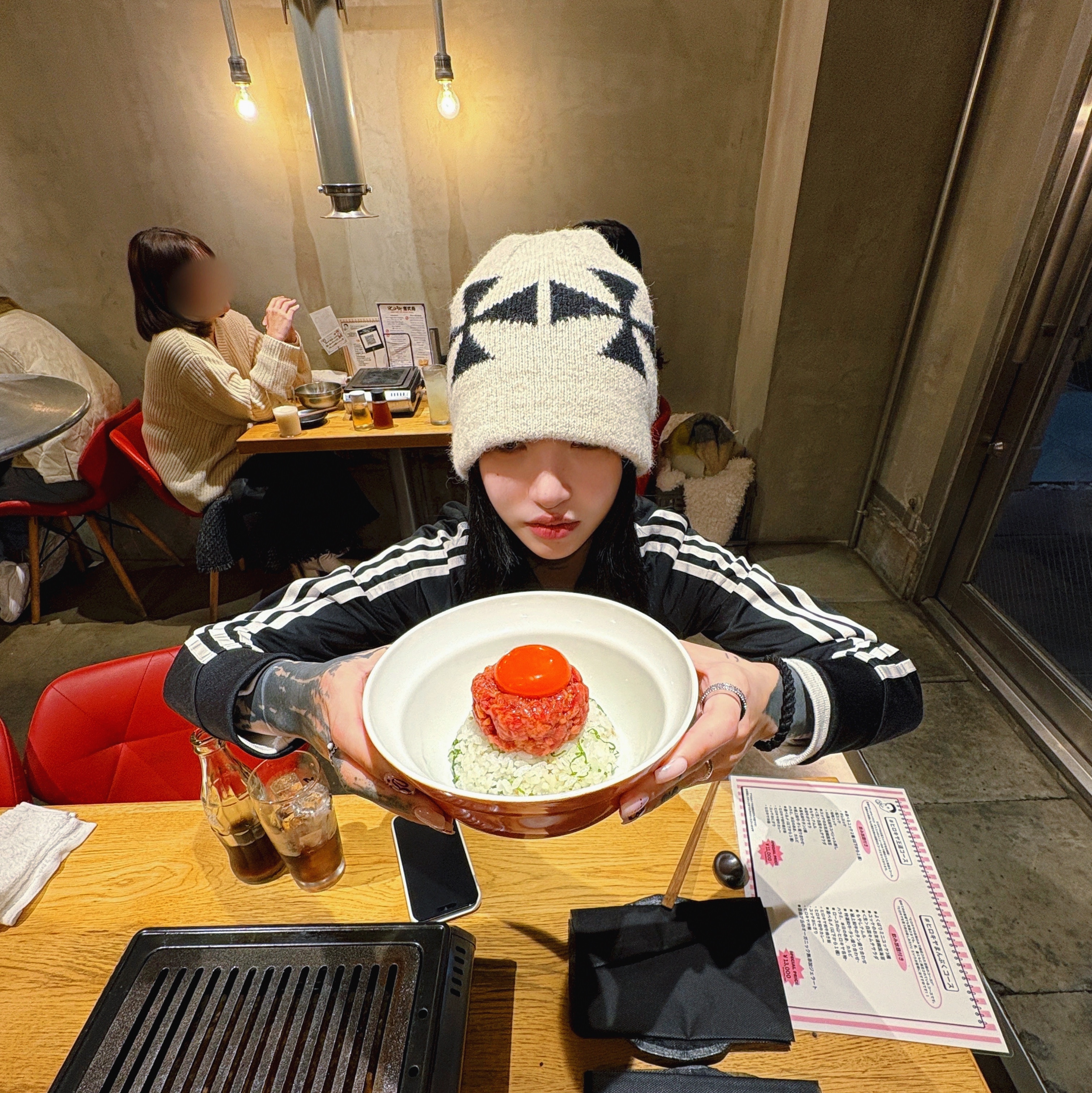 (W) Adidas Adicolor Classic Firebird Track Top Black - KR Sizing 착용 스타일