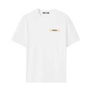 Jacquemus The Gros Grain Logo T-Shirt White