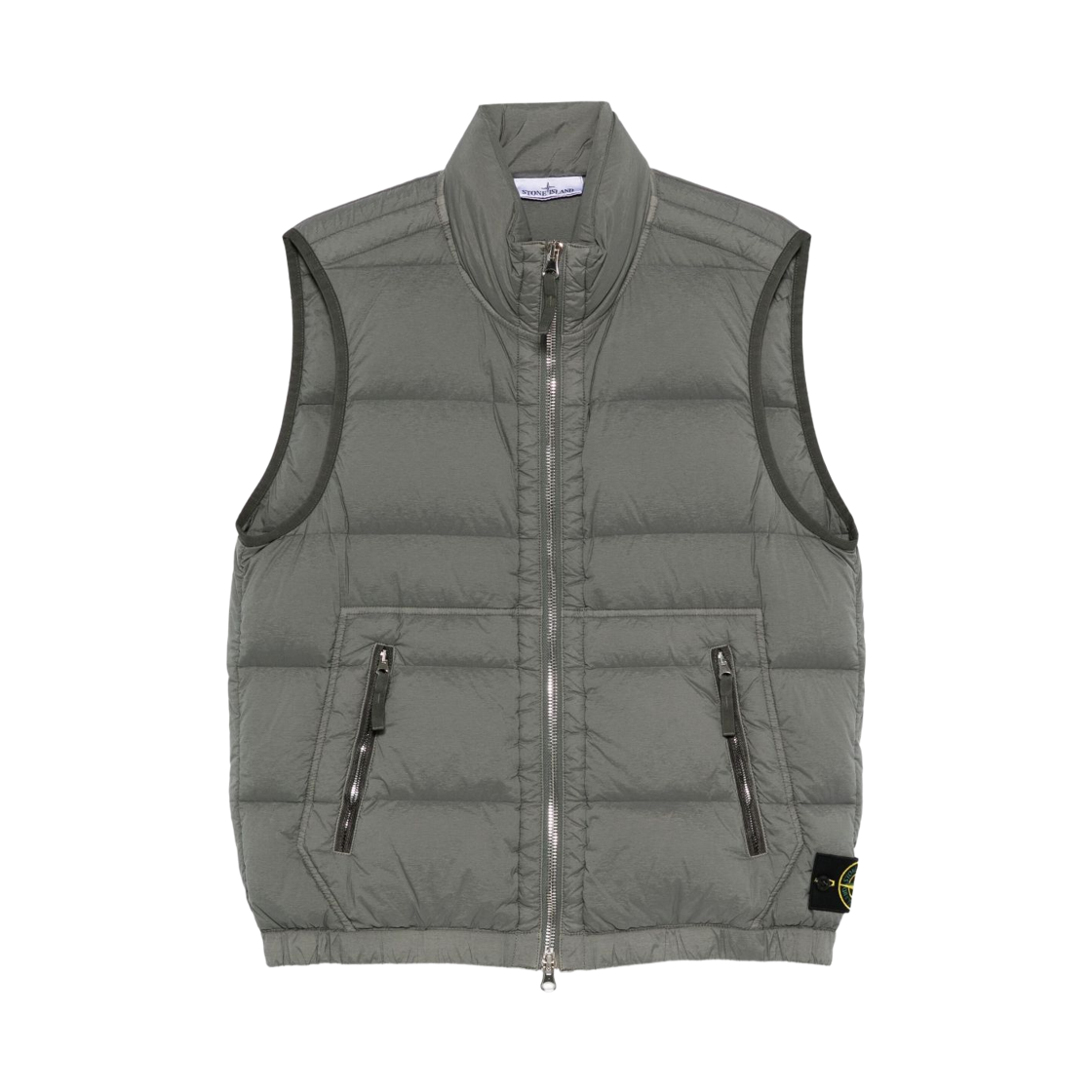 K2S15G1000-07S0028-V006B Stone Island G100007 Seamless Tunnel Nylon Down-TC Down Vest Cement - 25FW