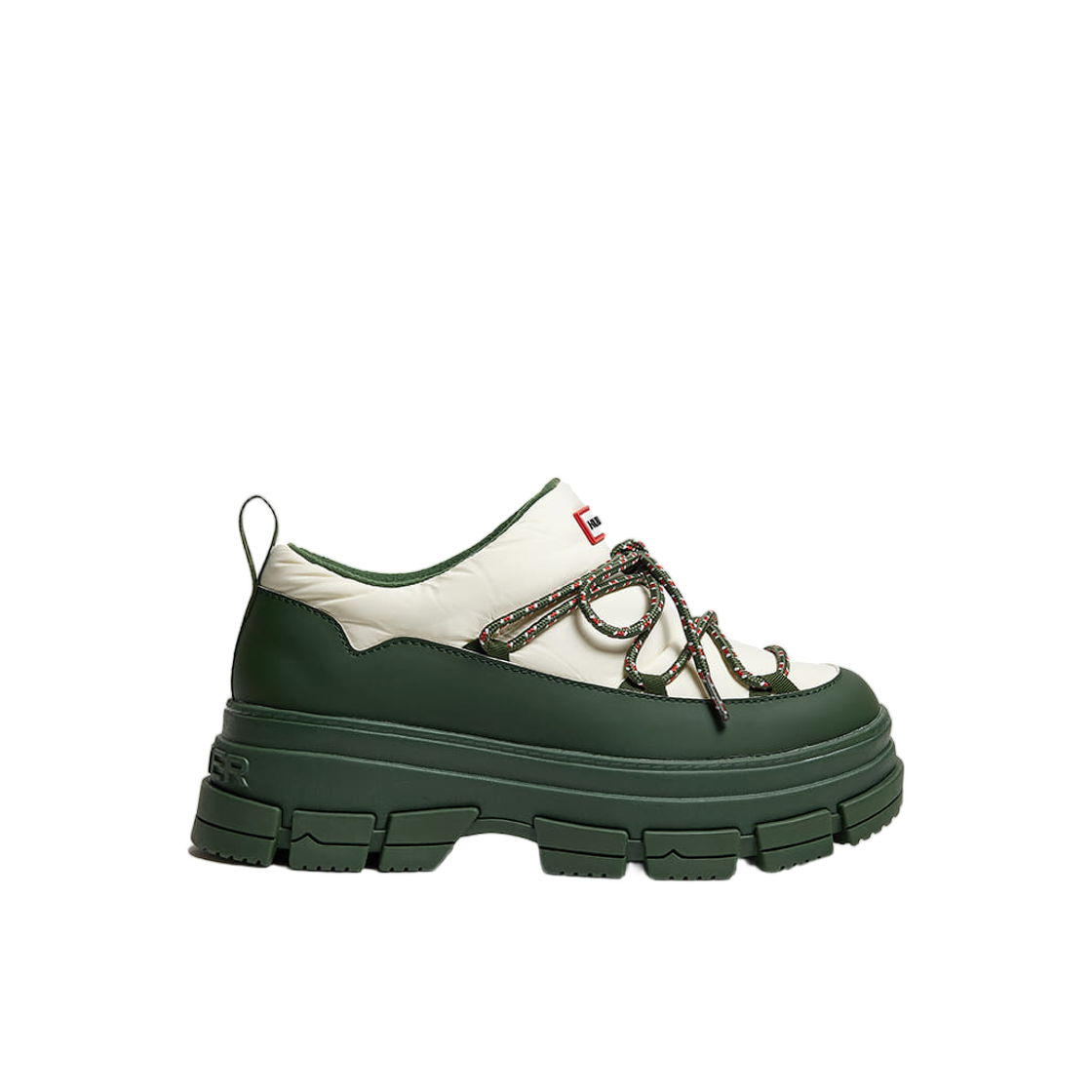 WFSB048POL-KBG Hunter Wanderer Puffer Snow Boots Kombu Green
