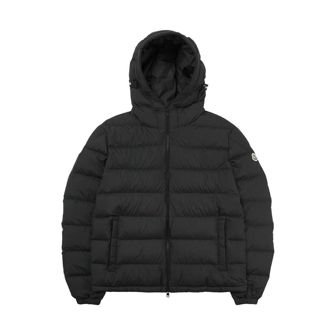 K2-091-1A00228-597YW-999 Moncler Laveraet Hooded Short Down Jacket Black - 25FW