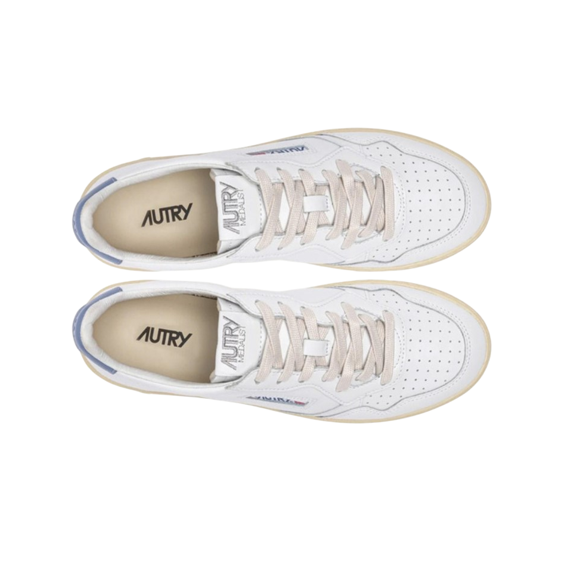 오트리 메달리스트 로우 레더 스니커즈 화이트 템페스트(Autry Medalist Low Leather Sneakers White Tempest) - 2
