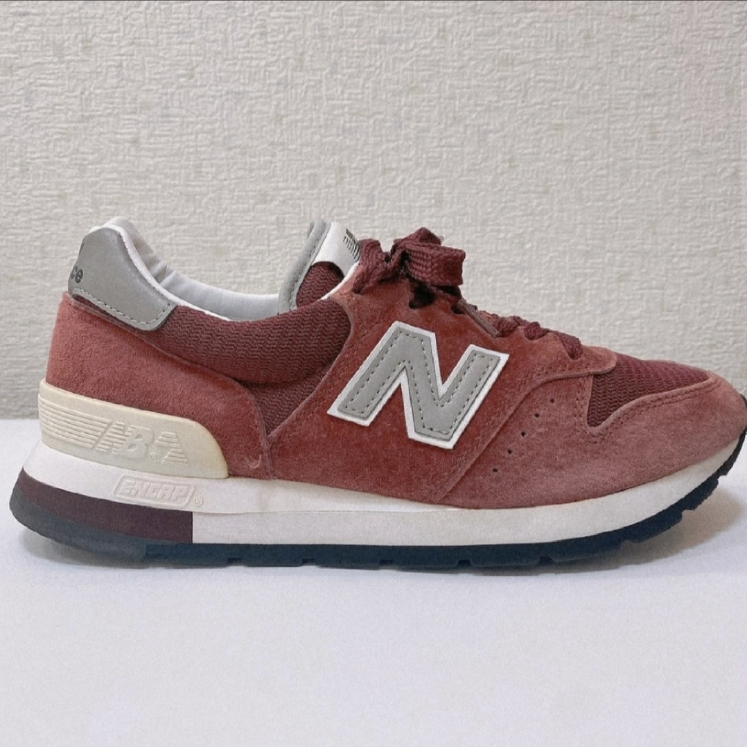 New Balance 995 Made in USA Baseball Brown 착용 스타일