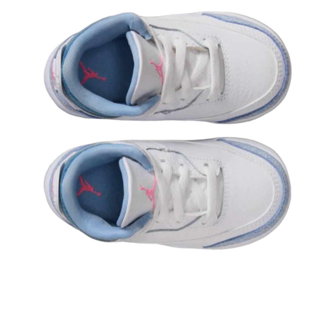 (TD) 조던 3 레트로 화이트 코발트 블리스((TD) Jordan 3 Retro White Cobalt Bliss) - 2