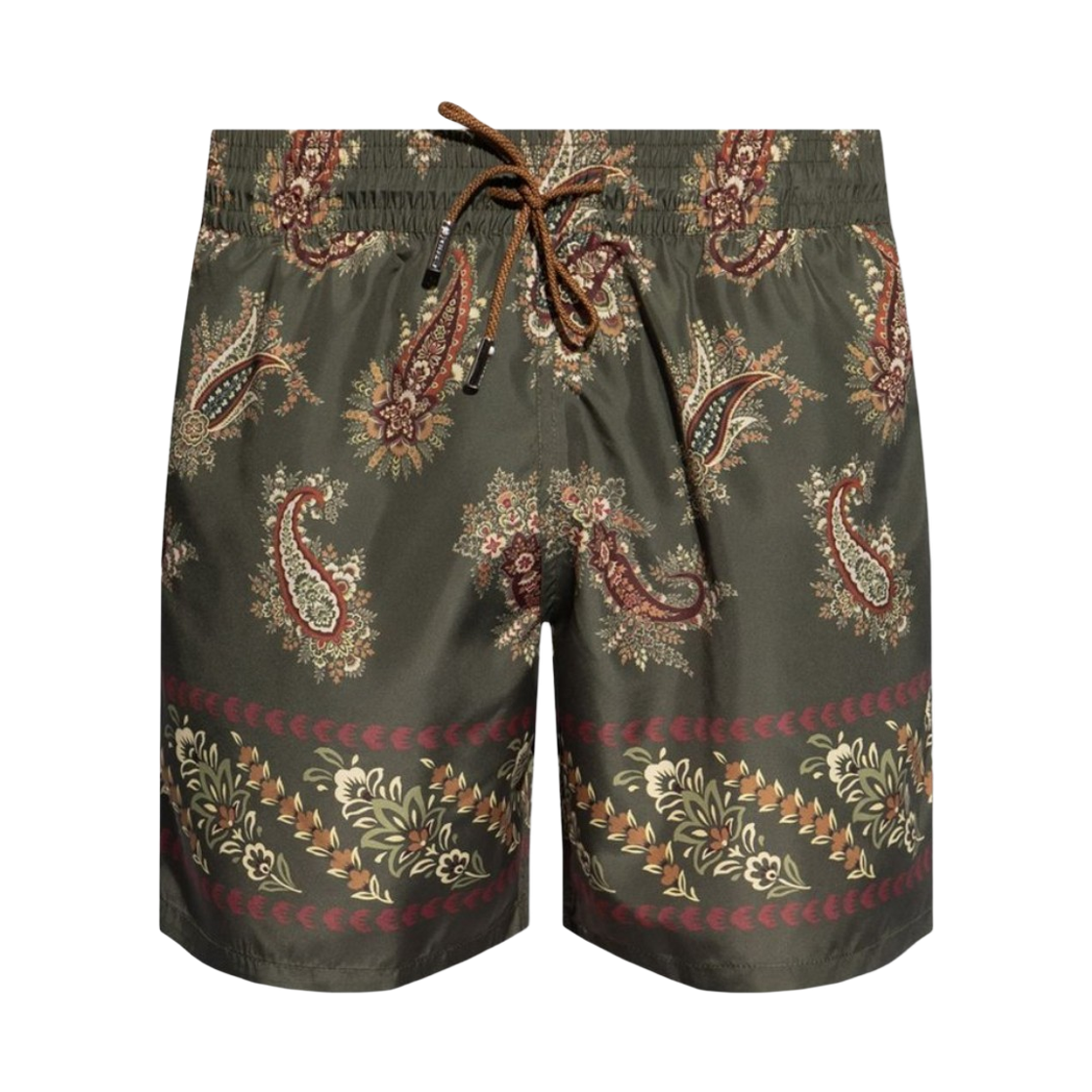 MRPB000299SPS29X0810 Etro Printed Swim Trunks Verde Multicolour