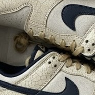 Nike x Stranger Things Dunk Low Phantom and Midnight Navy 착용 스타일