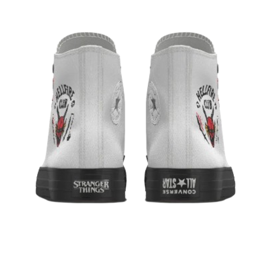 컨버스 x 기묘한 이야기 바이 유 척 테일러 올스타 화이트 헬파이어(Converse x Stranger Things By You Chuck Taylor All Star White Hellfire) - 3