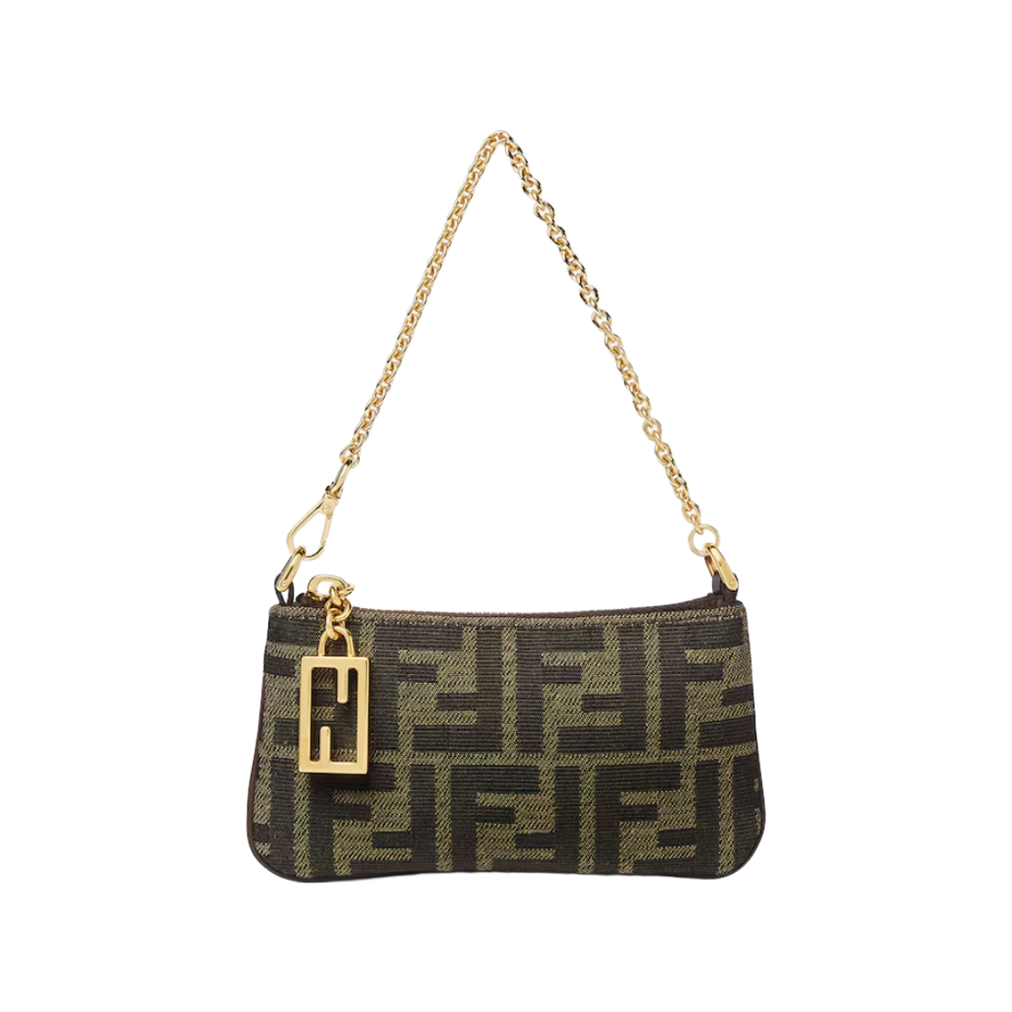 8M0535A98PF1GL7 Fendi Baguette Pouch Mini Brown
