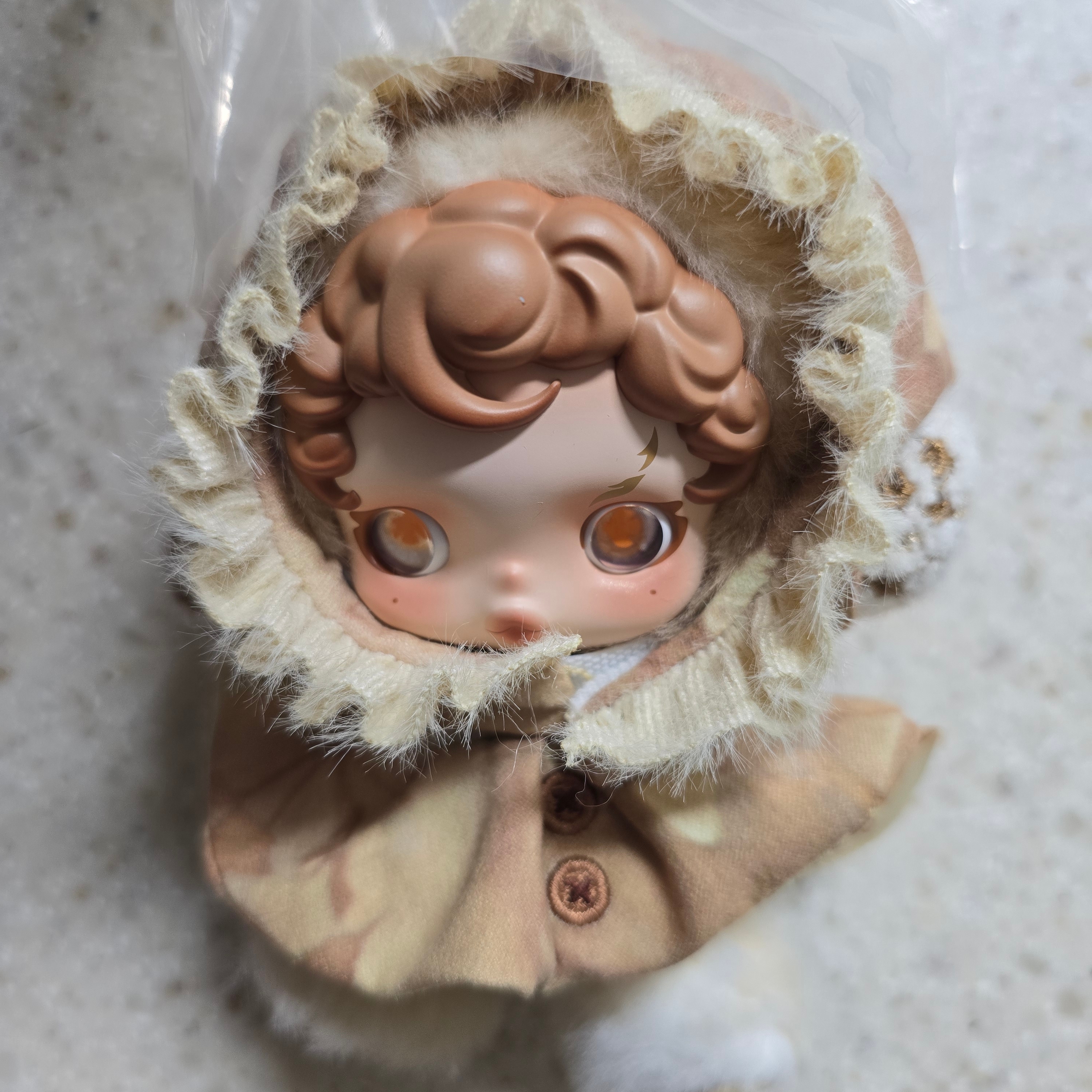 Pop Mart Skullpanda L’Impressionnisme Series Plush Doll Amber (Opened Case) 착용 스타일 - 2