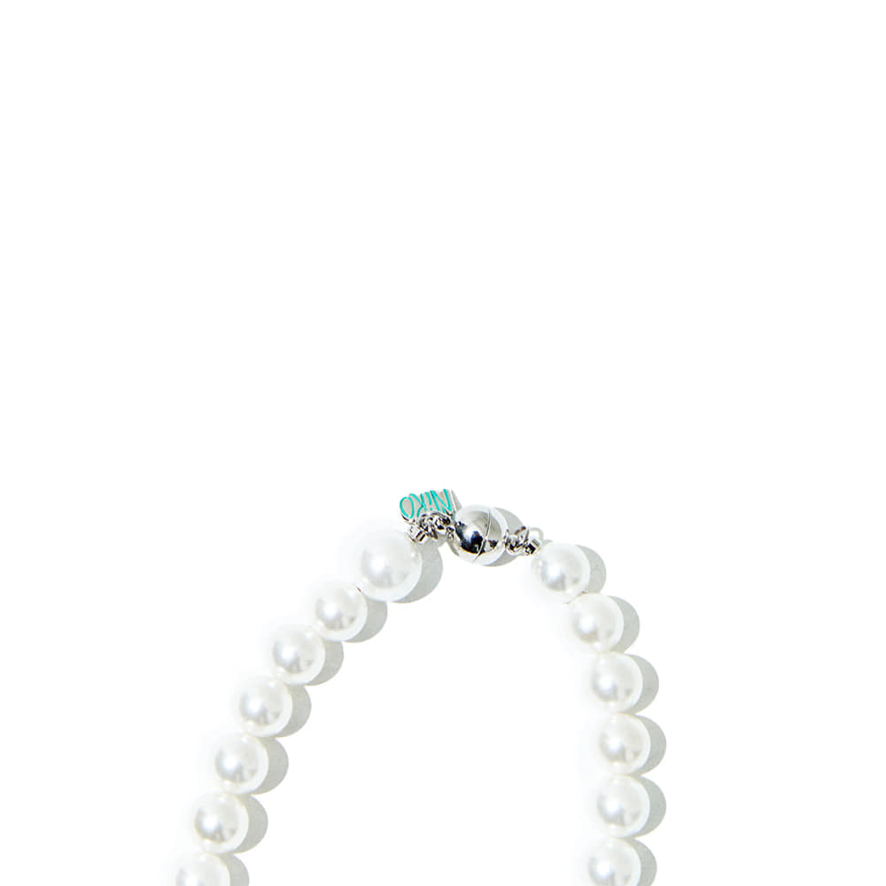 니로 세렌디피티 스와로브스키 오션 펄 네클리스 10미리  #60(NiRO.SERENDiPiTY Swarovski Ocean Pearl Necklace 10mm #60) - 3