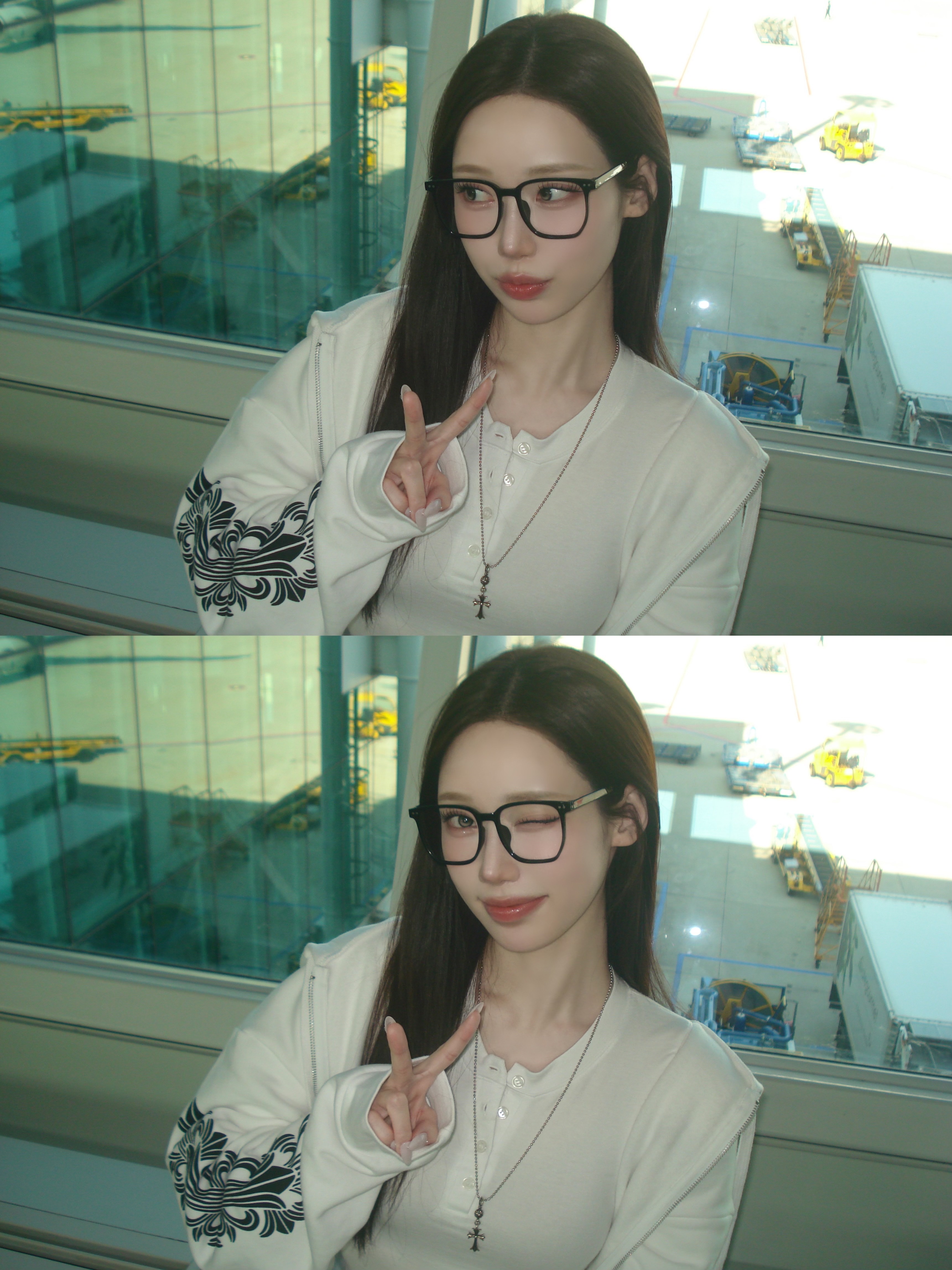 Chrome Hearts Horseshoe Floral Fleece Zip-Up Hoodie White, Hera Sensual Nude Gloss 462 Speechless 착용 스타일