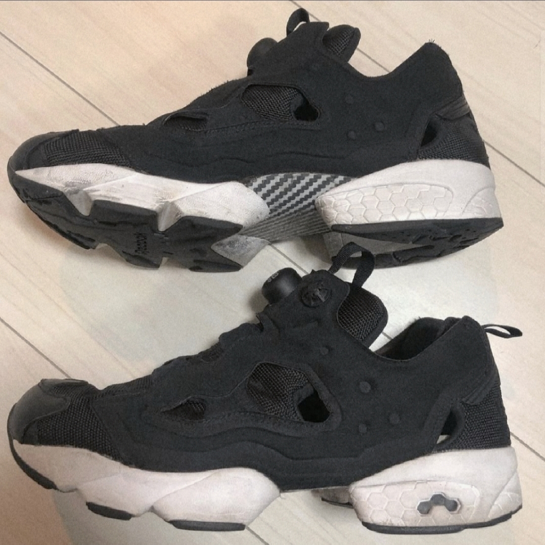 Reebok Instapump Fury OG MU Black White 착용 스타일