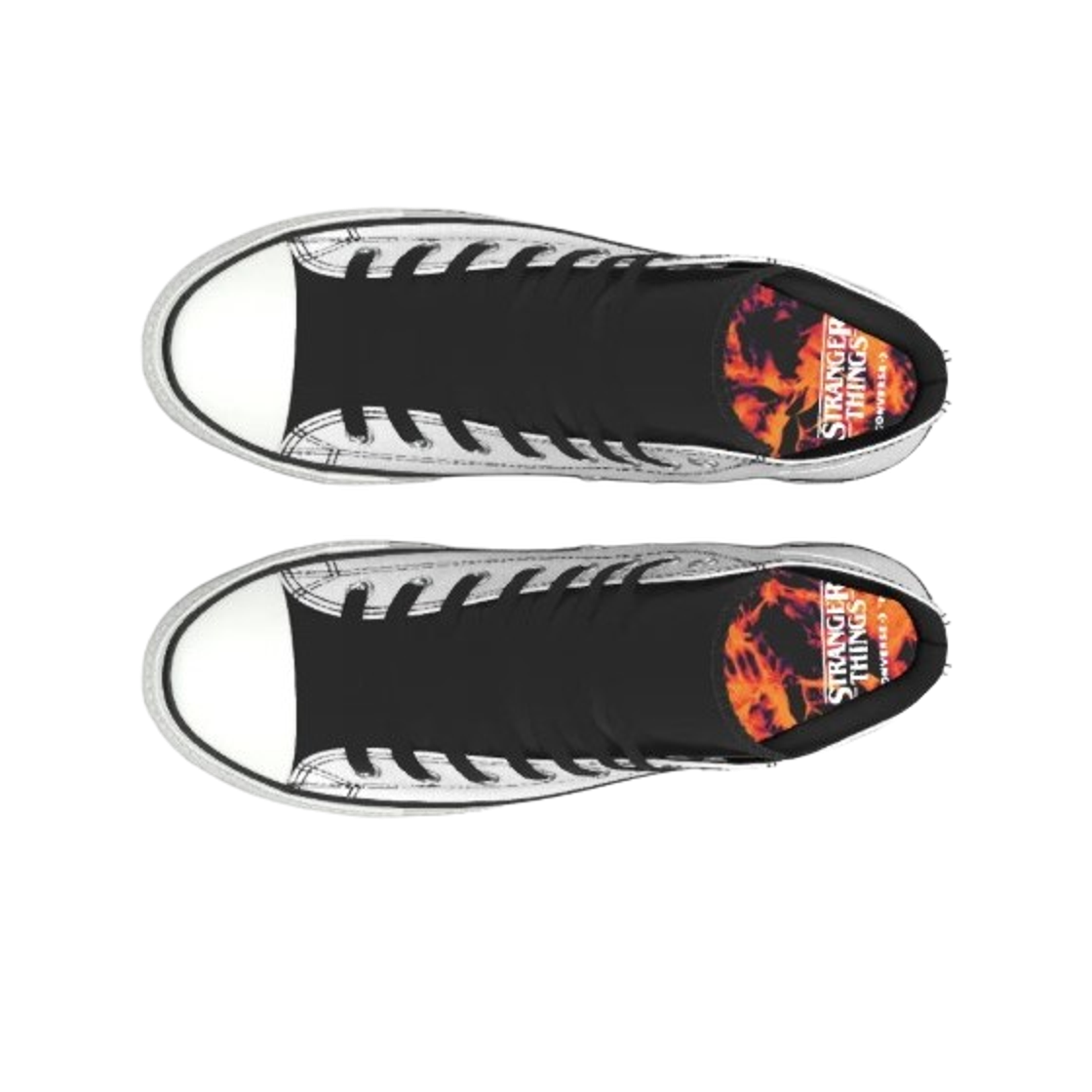 컨버스 x 기묘한 이야기 바이 유 척 테일러 올스타 화이트 베크나(Converse x Stranger Things By You Chuck Taylor All Star White Vecna) - 2