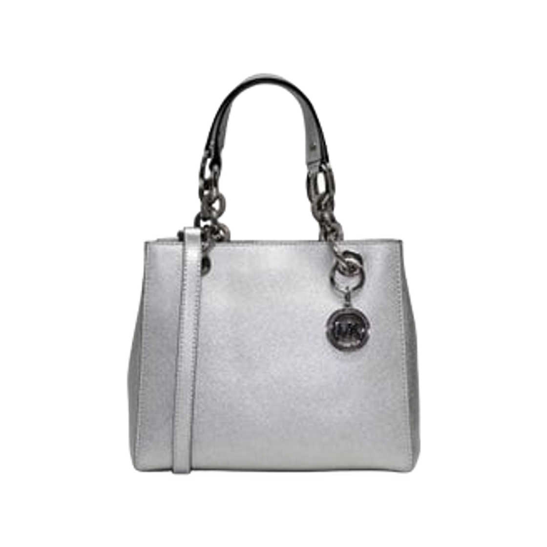 마이클 코어스 신시아 스몰 토트백 실버(Michael Kors Cynthia Small Tote Bag Silver)