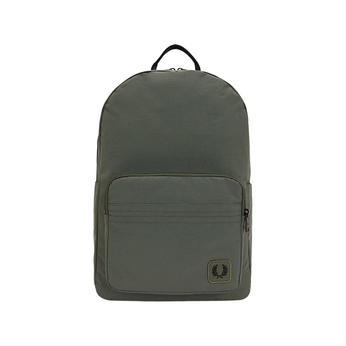 CFPU2531192-X21 Fred Perry Nylon Badge Backpack Laurel Wreath Green