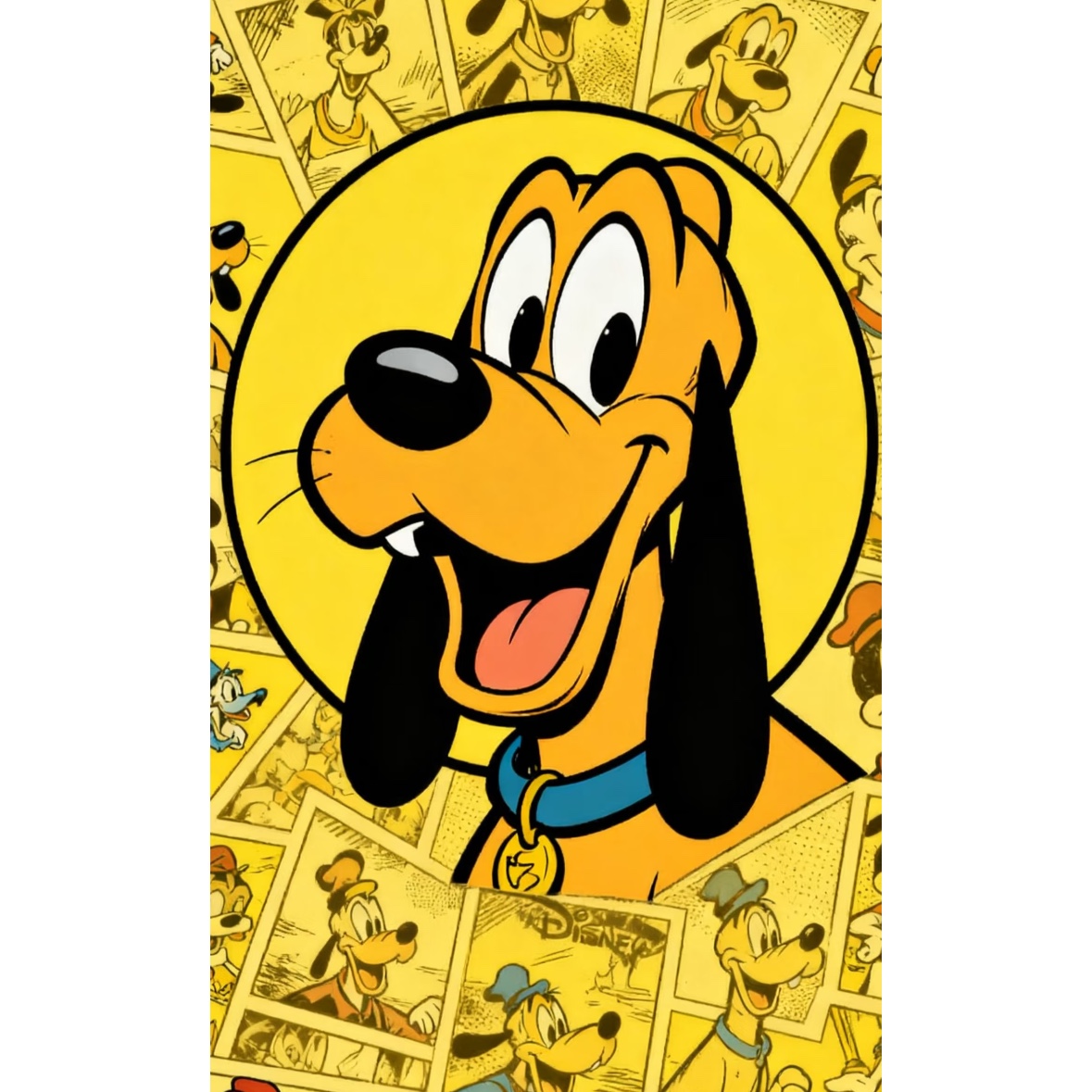 Pop Mart Mickey Family Cute Together Keychain Pluto Series (Opened Case) 착용 스타일