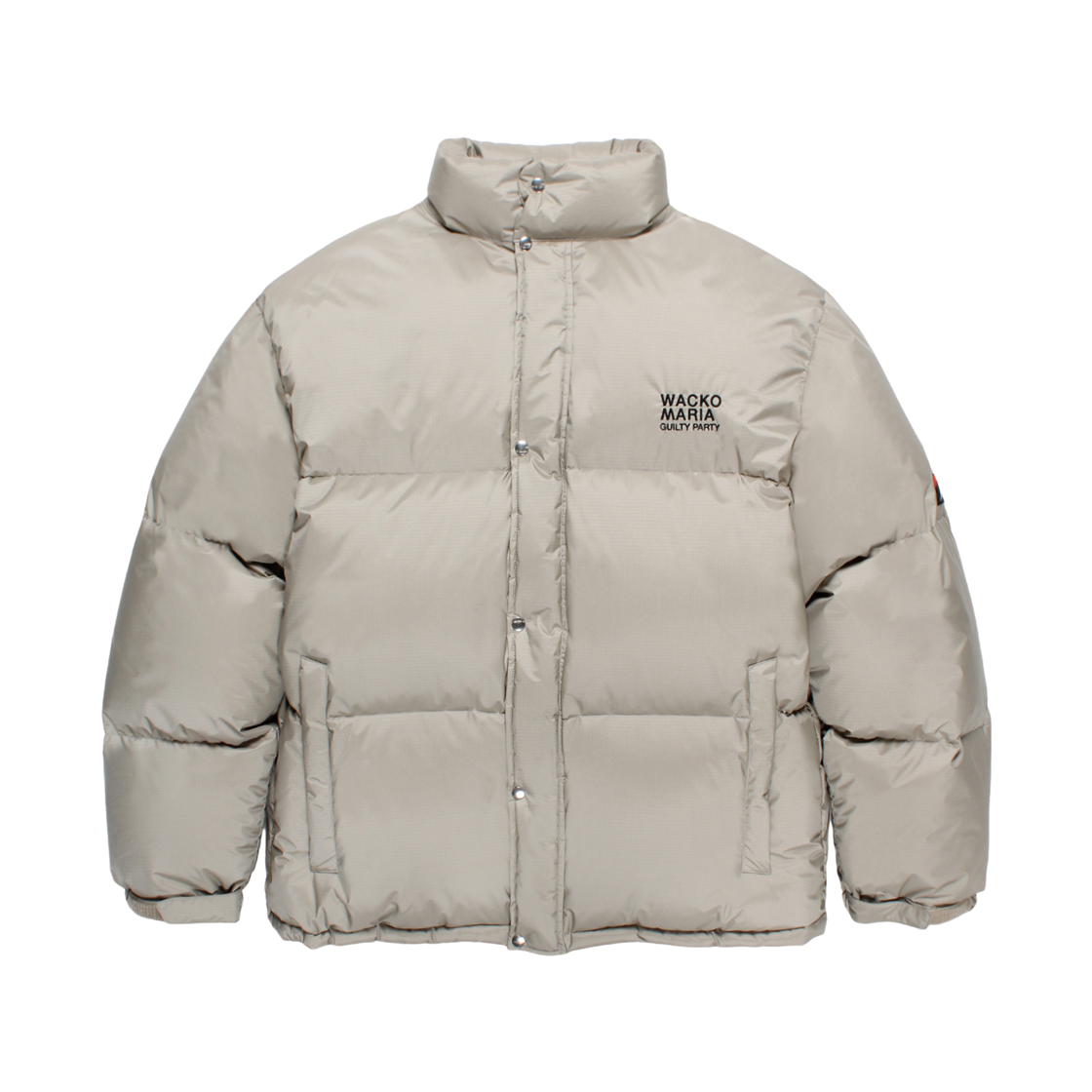 와코 마리아 x 난가 오로라 텍스 다운 자켓 베이지(Wacko Maria x Nanga Aurora Tex Down Jacket Beige)