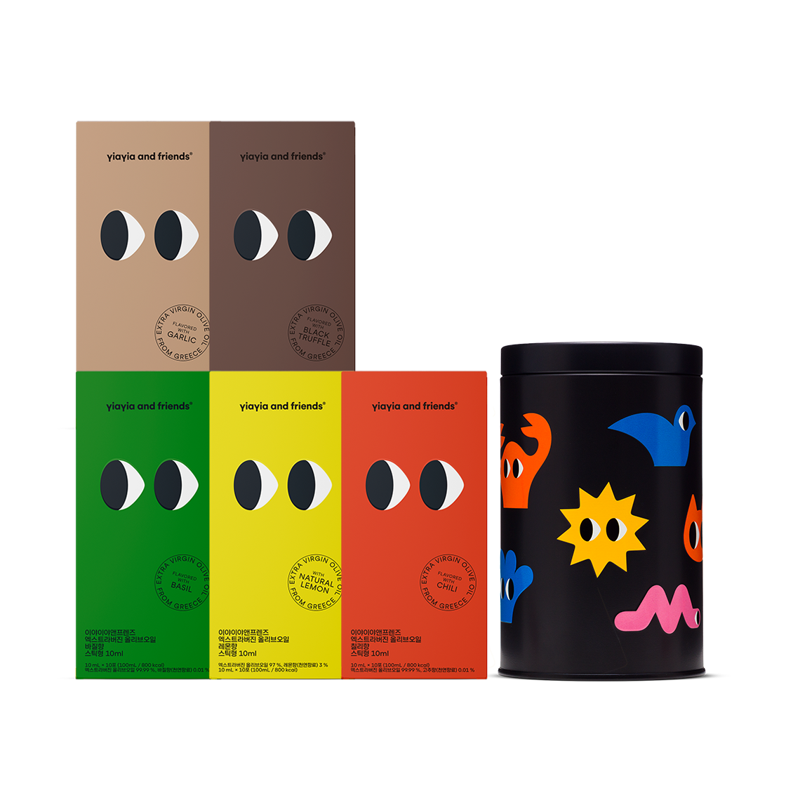 이야이야앤프렌즈 가향 올리브오일 스틱 & 틴 케이스