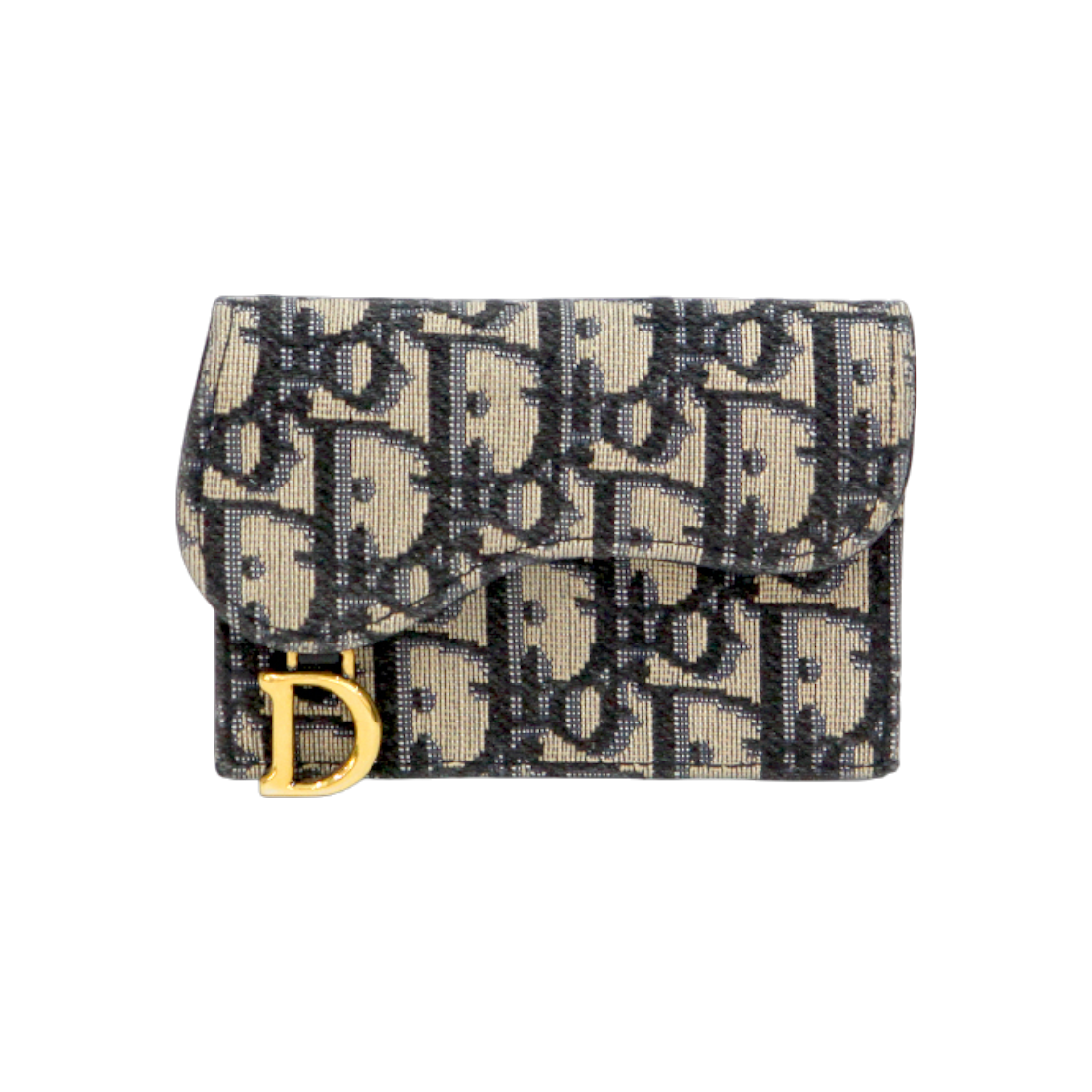 ITQRPDN92PJK Dior Oblique Saddle Card Wallet C-B42014