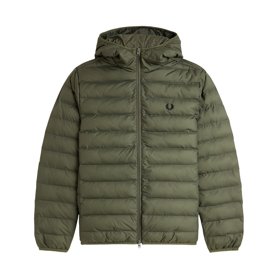 프레드 페리 후드 인슐레이트 재킷 로렐리스그린(Fred Perry Hooded Insulated Jacket Laurel Wreath Green)