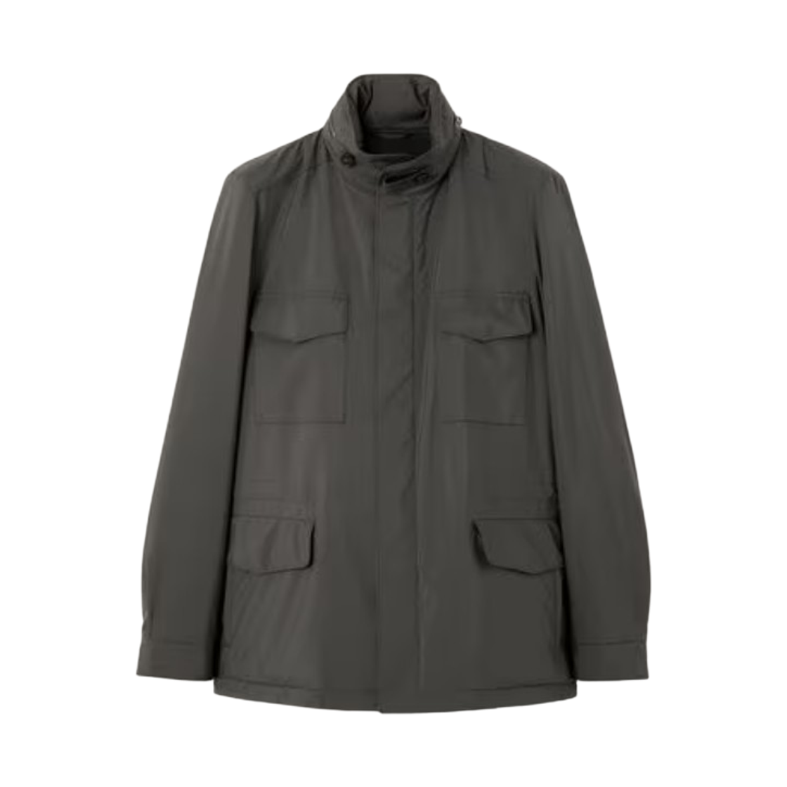 FAP9758-M644 (W) Loro Piana Traveller Mini Field Jacket Onyx