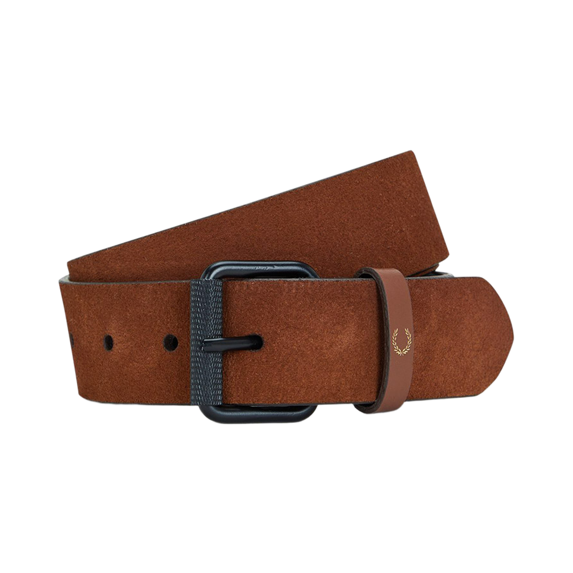 CFPU2531250-448 Fred Perry Suede Belt Tan