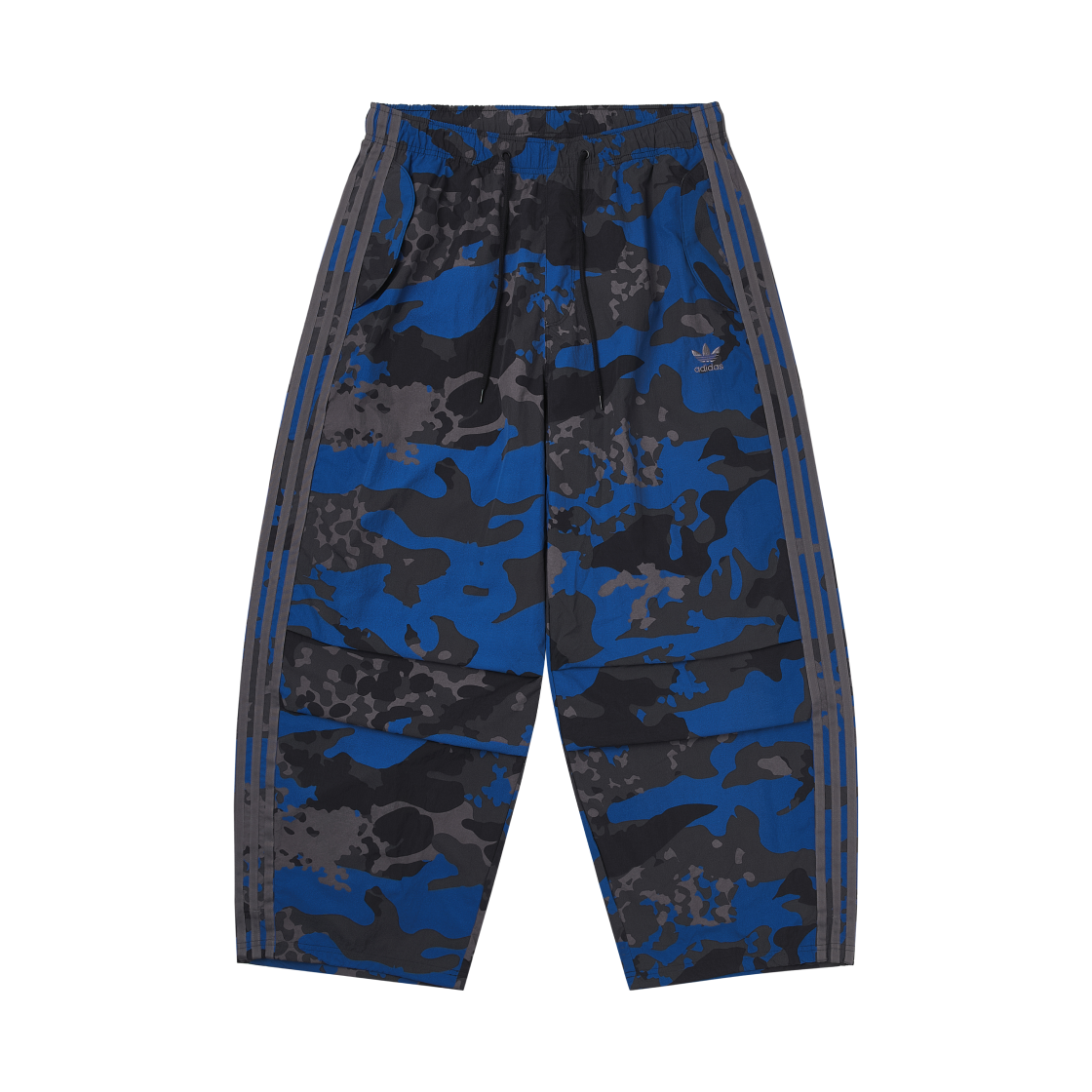 IZ2530 Adidas Camo Parachute Pants Black Trace Grey - KR Sizing