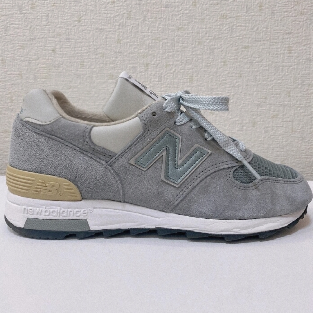New Balance 1400 Made in USA Light Grey 착용 스타일