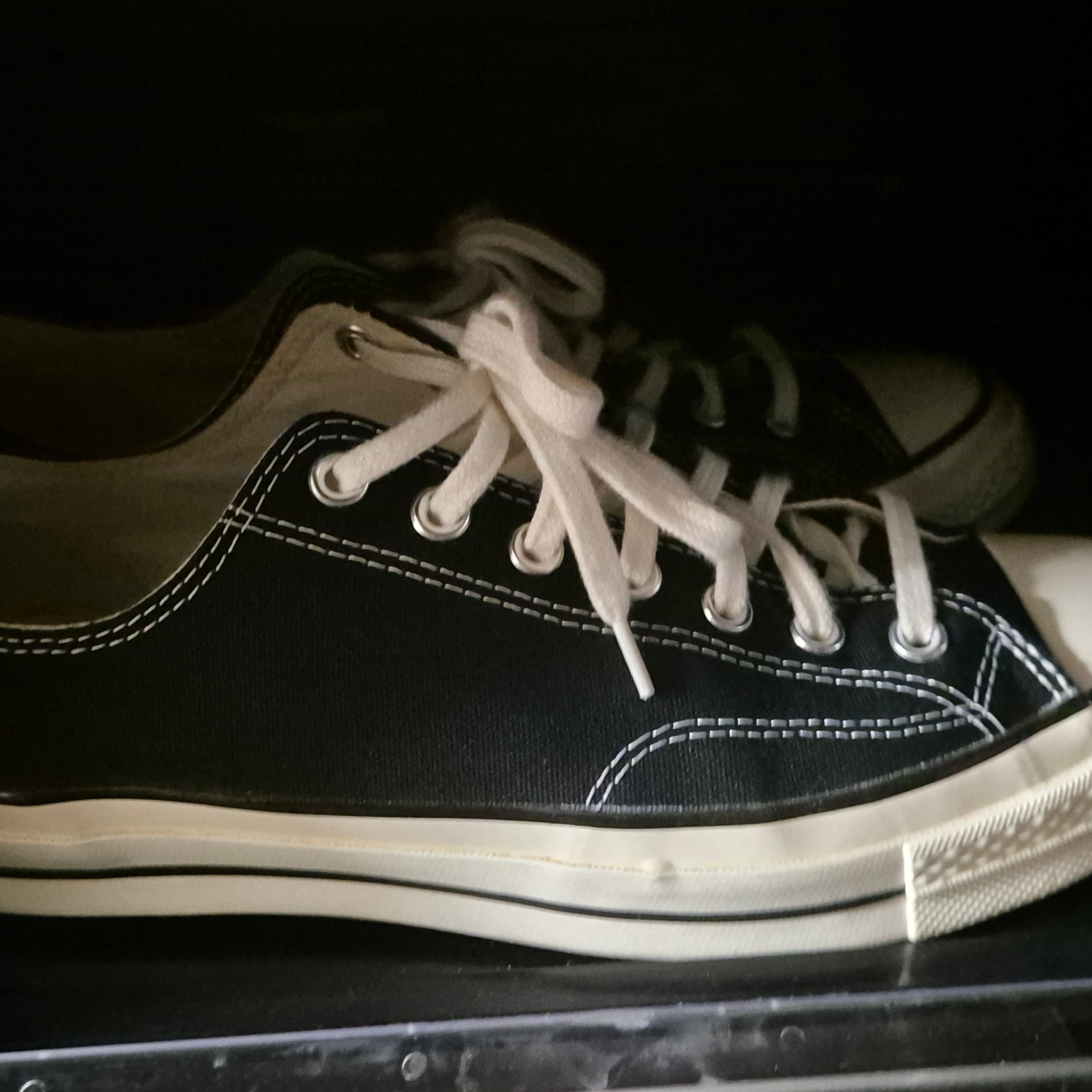 Converse Chuck 70 Ox Black - Standard 착용 스타일