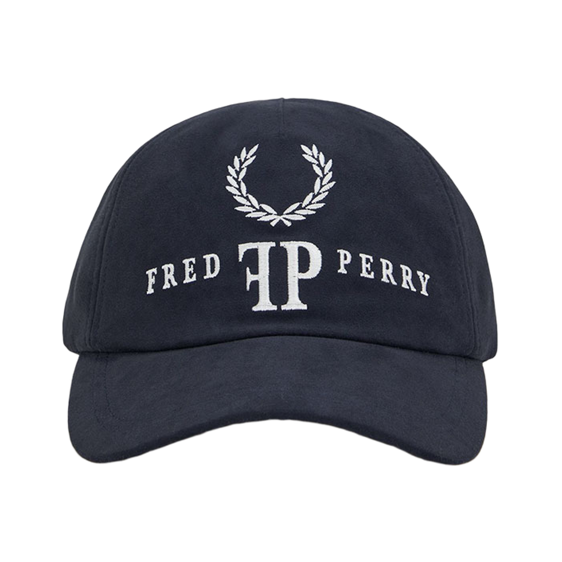 프레드 페리 모노그램 마이크로파이버 캡 네이비 스노우화이트(Fred Perry Monogram Microfibre Cap Navy Snow White)
