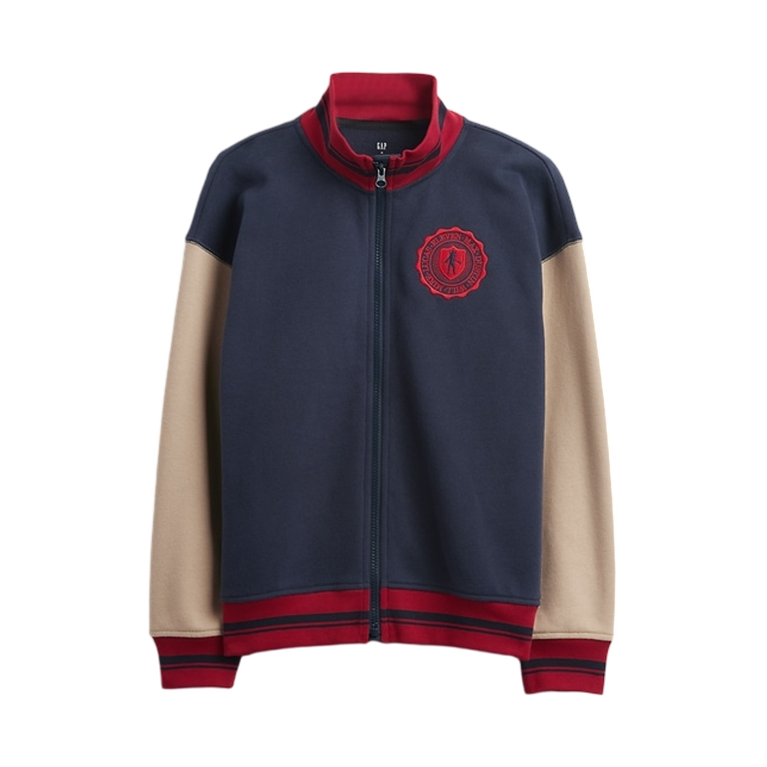 (키즈) 갭 x 기묘한 이야기 빈티지소프트 바시티 스웨트셔츠 미드나잇((Kids) Gap x Stranger Things VintageSoft Varsity Sweatshirt Midnight)