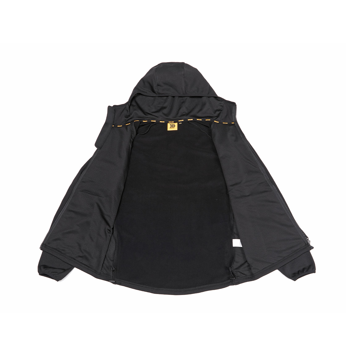 윌비 랩 엑티브 기모 후드 집업 자켓 블랙(WILLBE LAB Active Napping Hooded Zip-Up Jacket Black) - 3