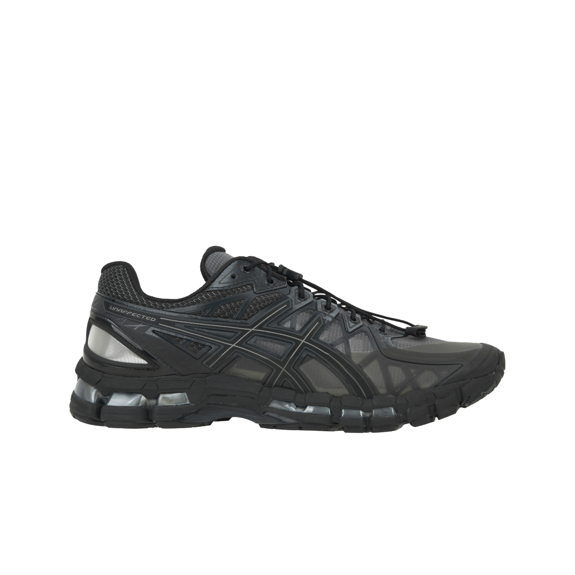 아식스 x 언어펙티드 젤 카야노 20 옵시디언 그레이 블랙(Asics x Unaffected Gel-Kayano 20 Obsidian Grey Black)
