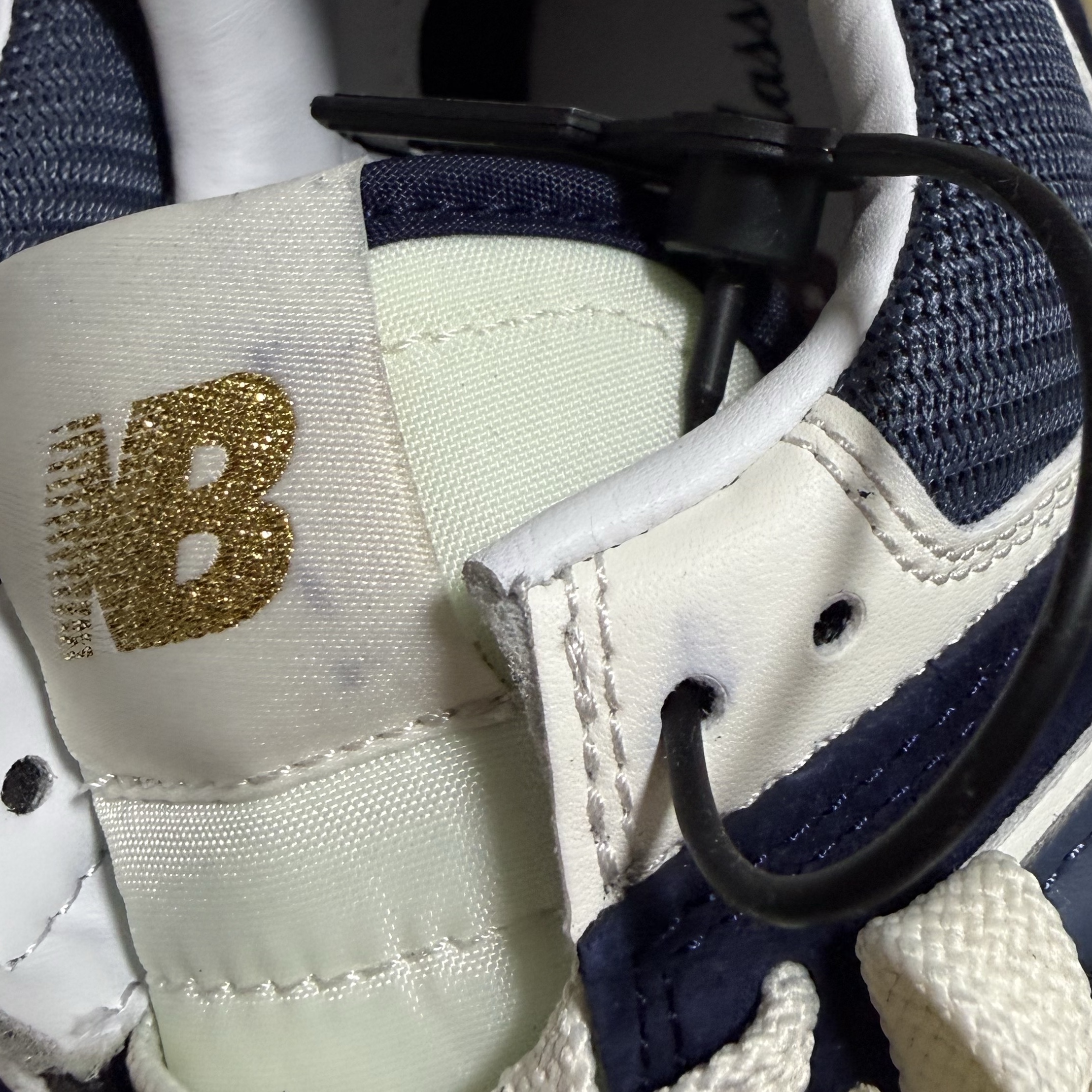 New Balance 574 Legacy Navy 착용 스타일 - 1