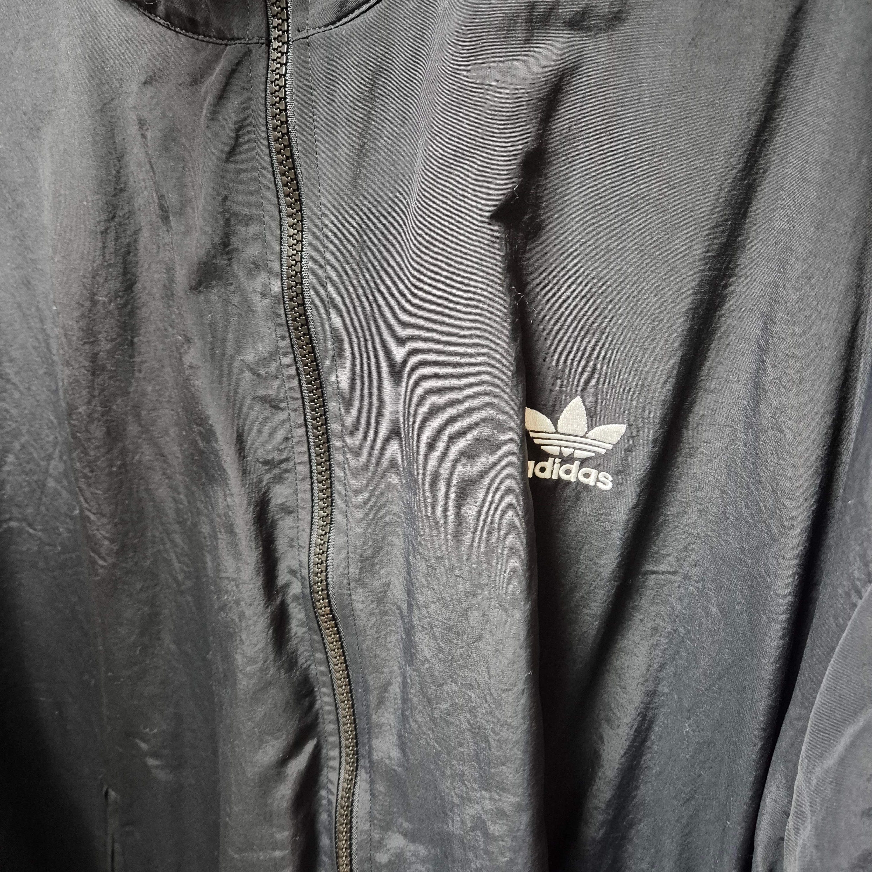 Adidas Adicolor Woven Firebird Track Top Black  - KR Sizing 착용 스타일
