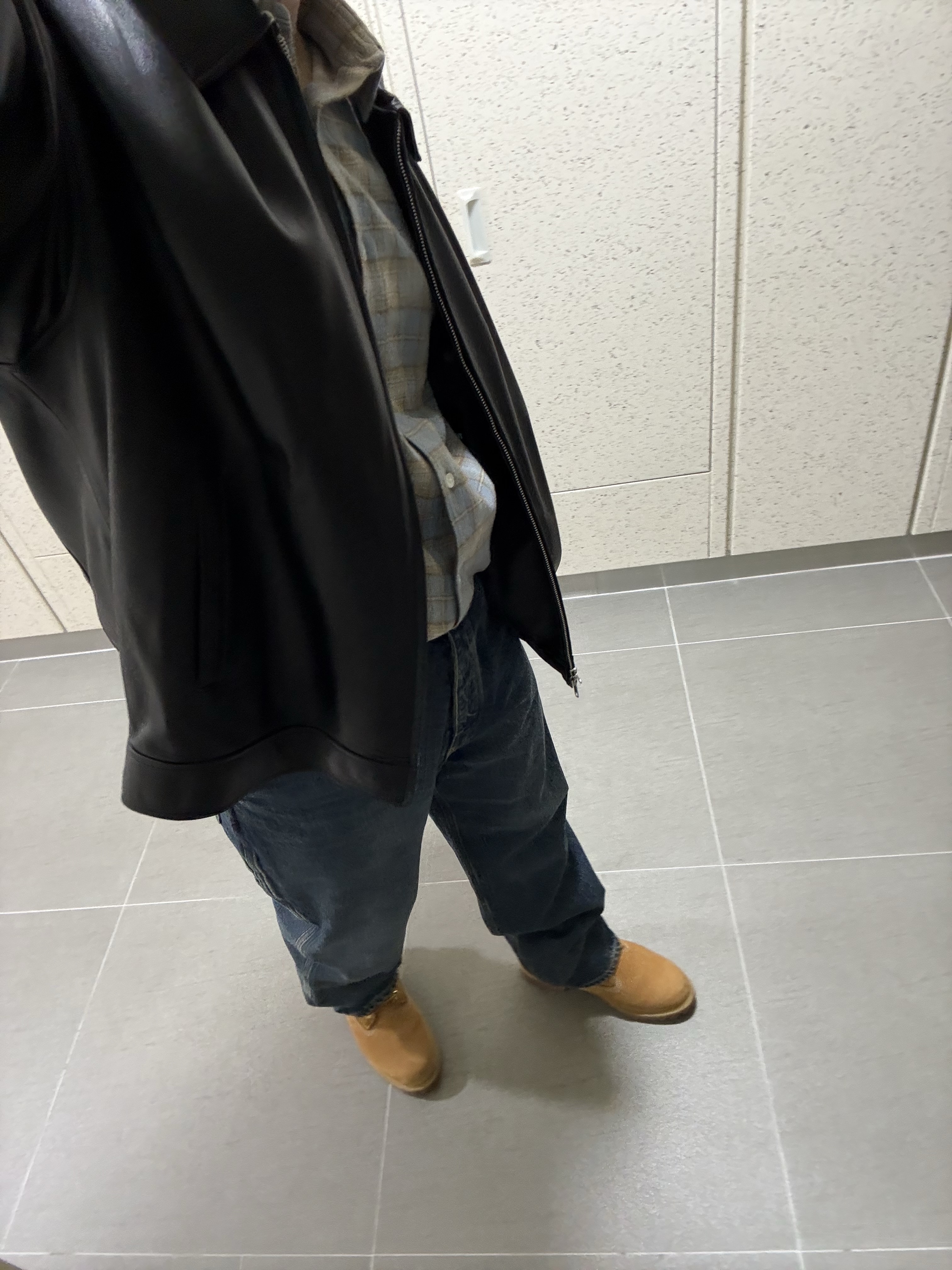 Timberland Premium 6 inch Waterproof Boot Wheat Nubuck - Wide 착용 스타일 - 2