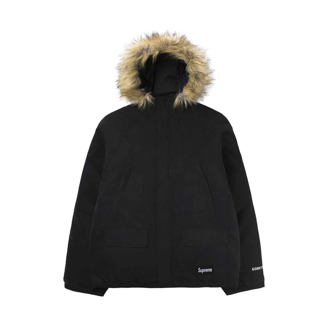 - Supreme 2-In-1 Gore-Tex Parka + Reversible 700-Fill Down Liner Jacket Black - 25FW