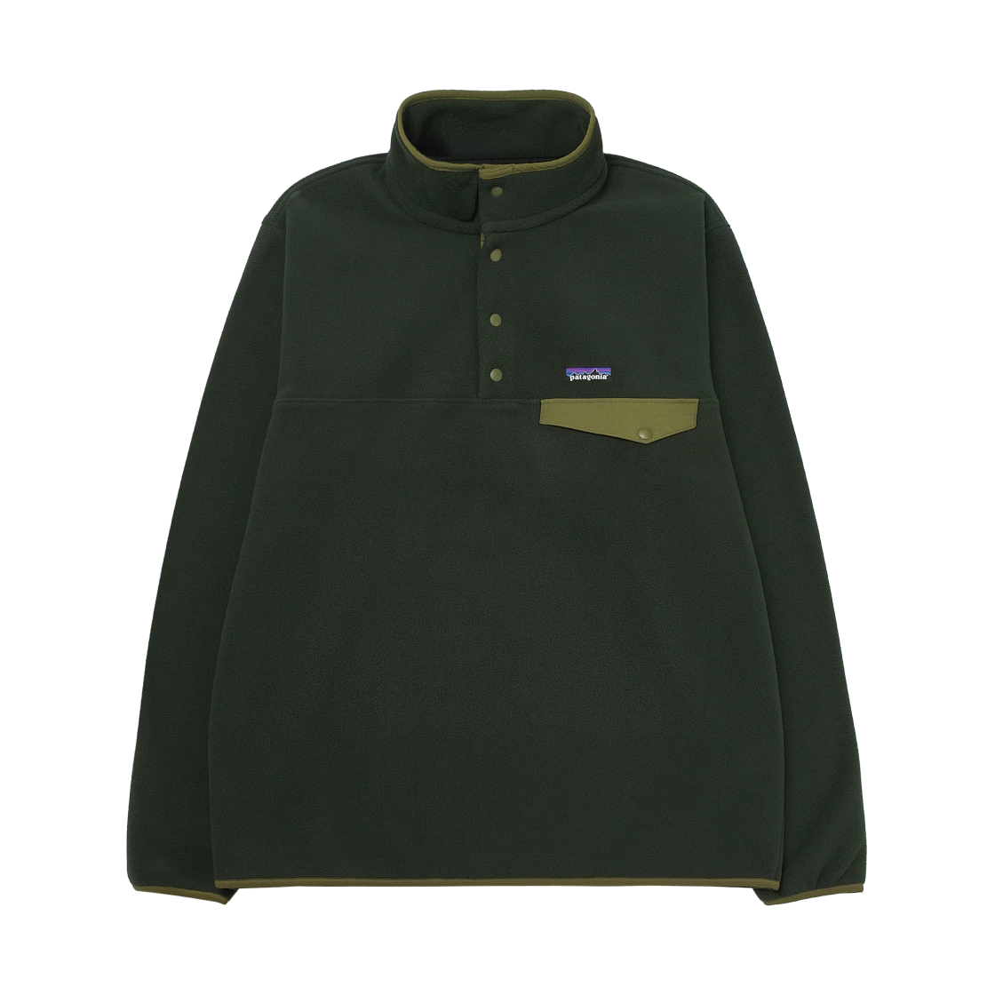 Patagonia Patagonia Lightweight Synchilla Snap-T Fleece Pullover Old Growth Green · S