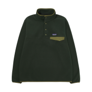 Patagonia Lightweight Synchilla Snap-T Fleece Pullover Old Growth Green