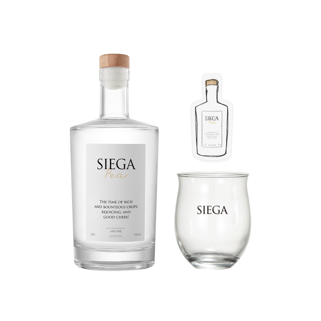 SIEGA-001 SIEGA Pear Gift Set