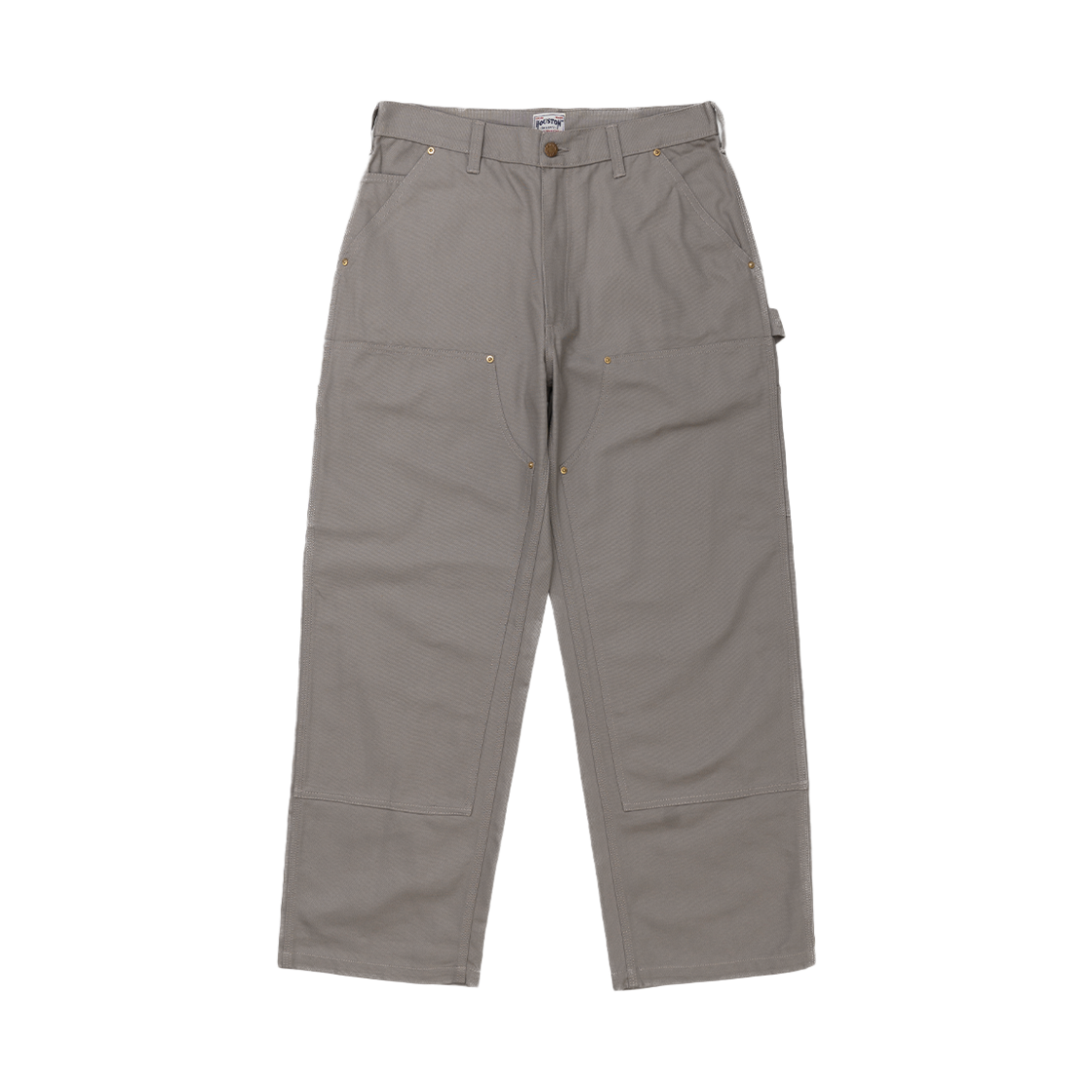 10167GY Houston Japan Duck Double Knee Painter Pants Grey 10167