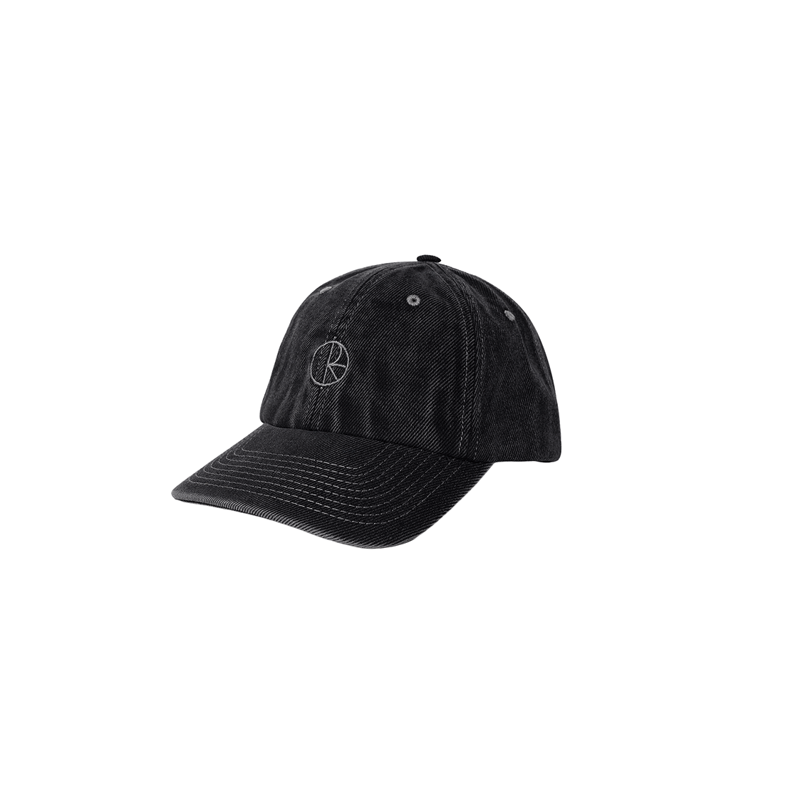 폴라스케이트 데님 사이 캡 실버 블랙(Polar Skate Co. Denim Sai Cap Silver Black)
