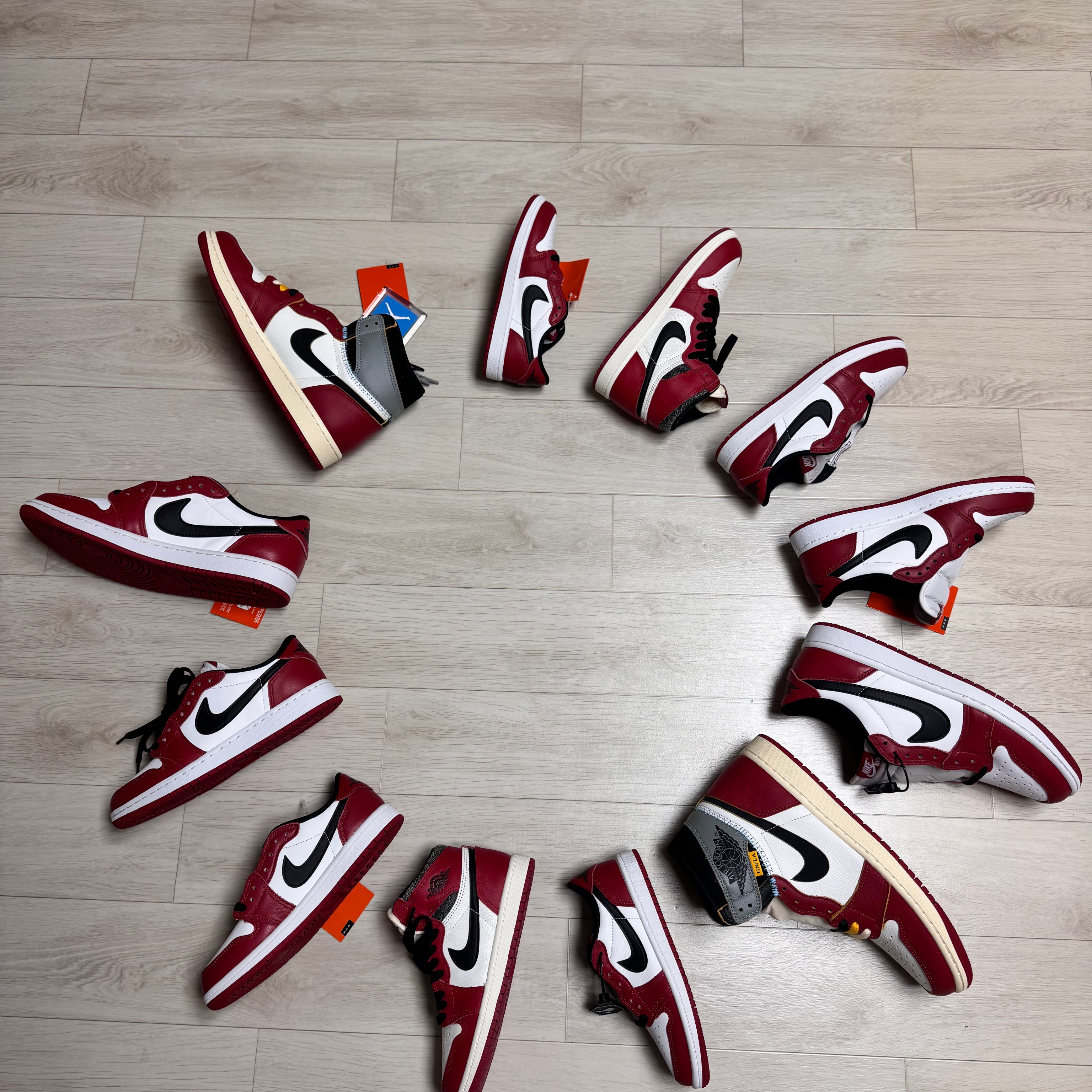Jordan 1 Retro Low OG Chicago 착용 스타일