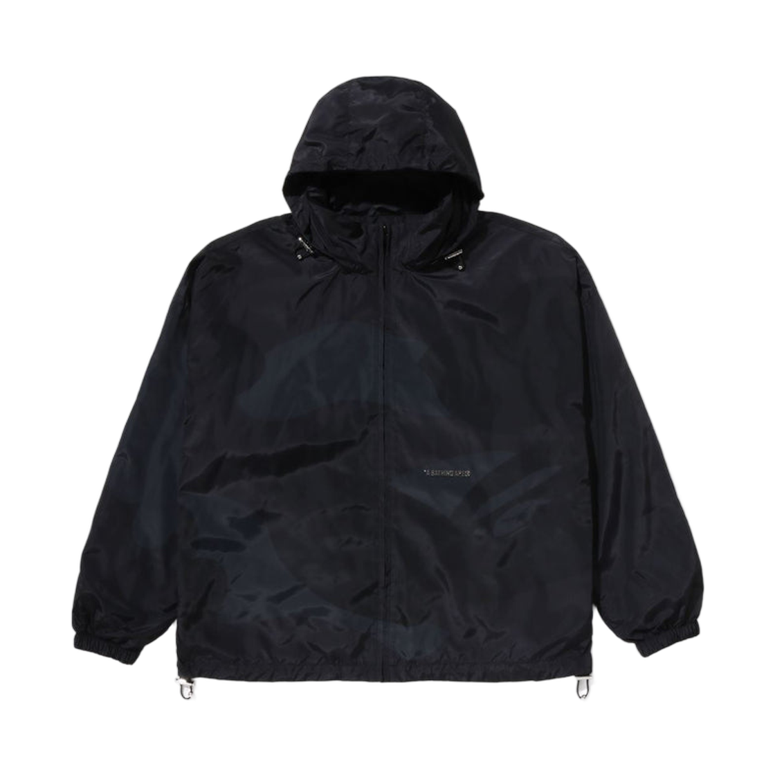 베이프 컬러 카모 스탠드 칼라 후드 자켓 블랙(BAPE Color Camo Stand Collar Hooded Jacket Black)