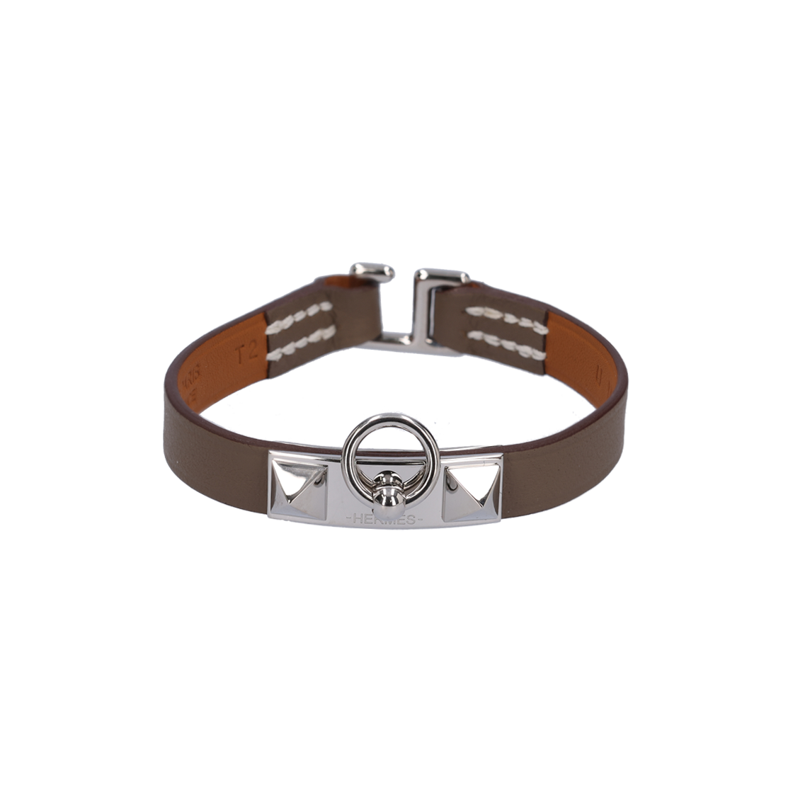 IT5S9LNFSI4J Hermes H081181CK Rivale Mini Bracelet Etoupe