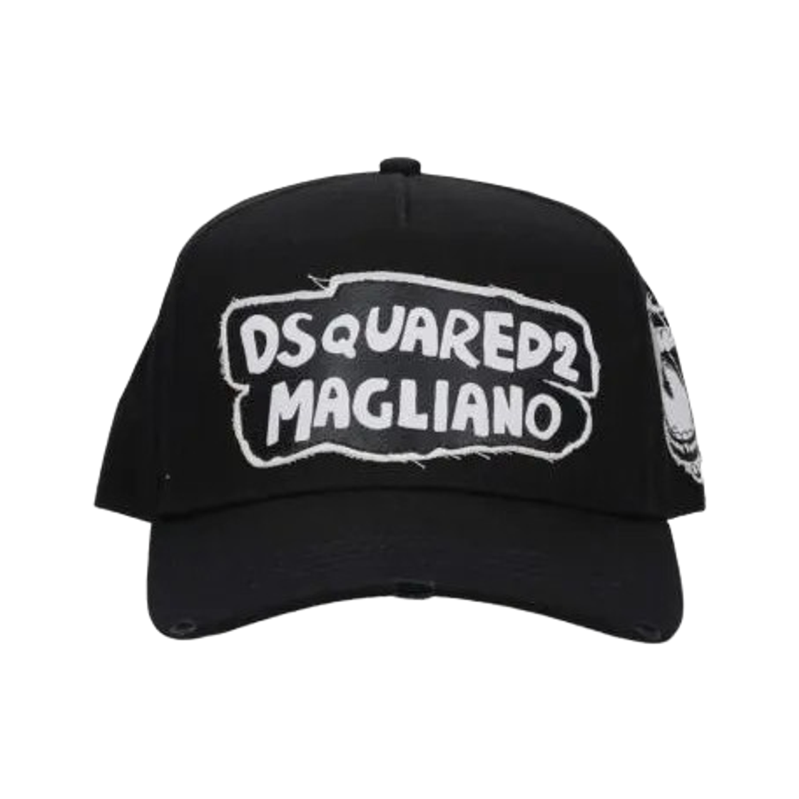 BCM094905C000012124 Dsquared2 x Magliano Cotton Baseball Cap Black