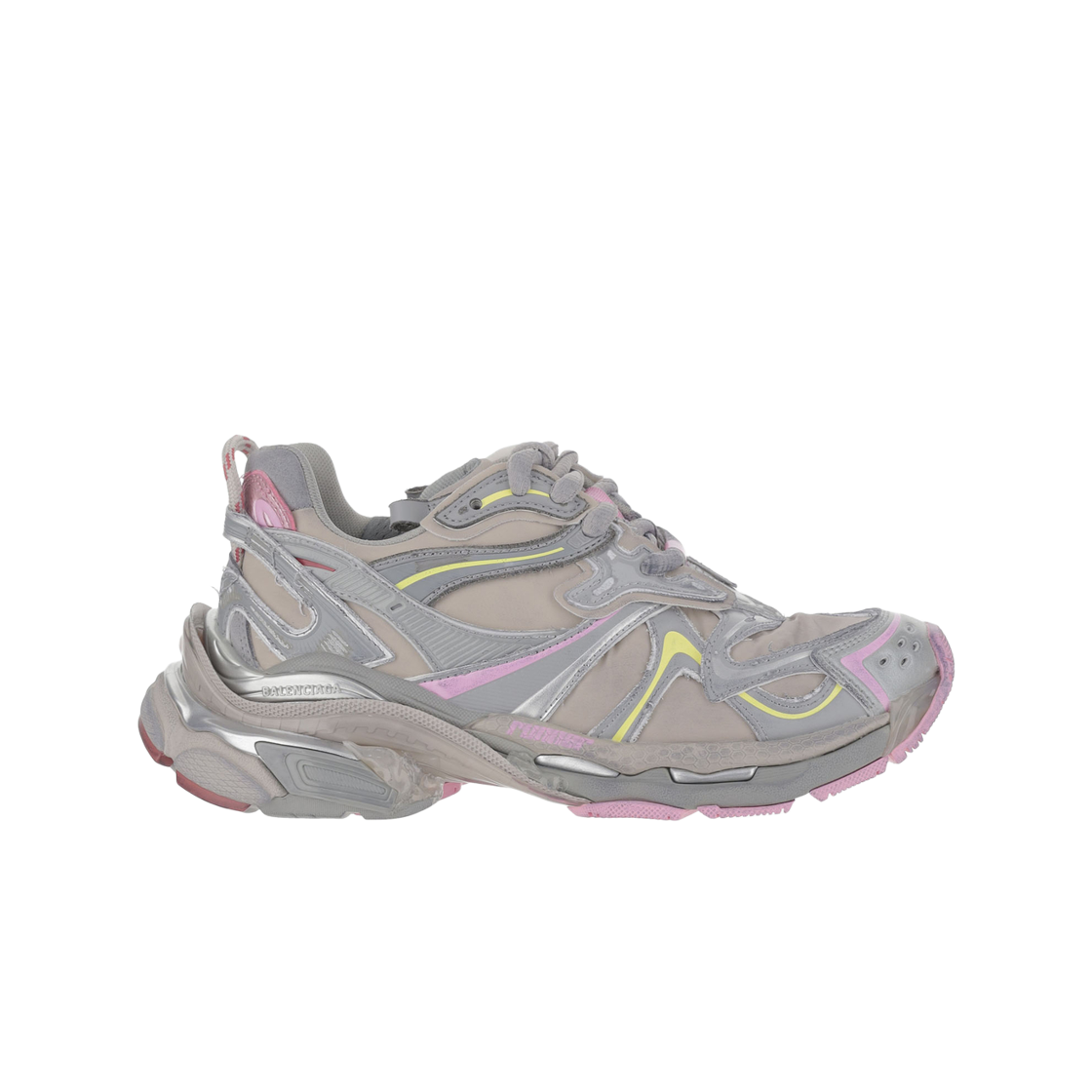 779064WRNNY9175 (W) Balenciaga Runner 2.0 Sneaker Pink Grey