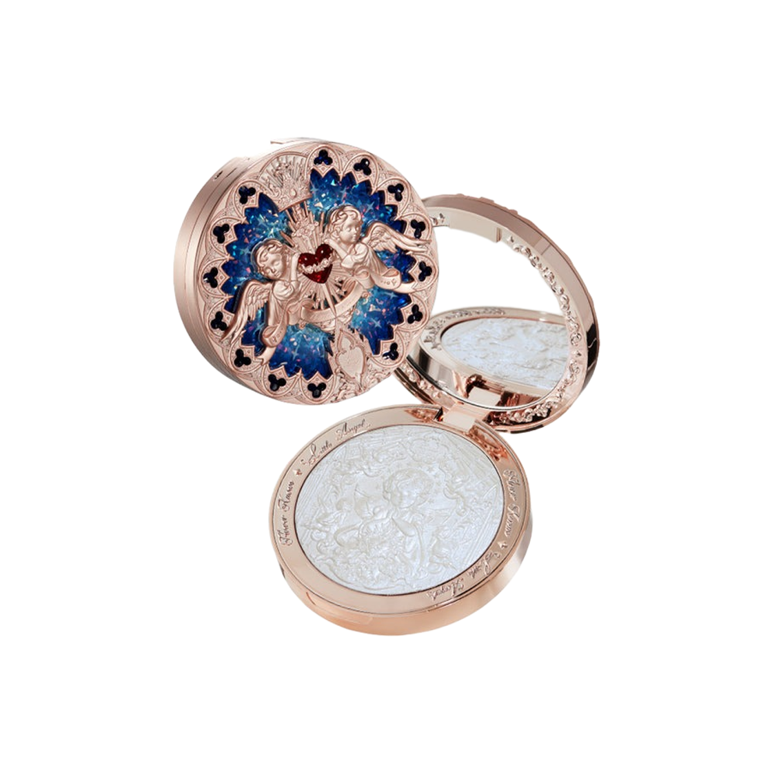 - Flower Knows Little Angel Embossed Highlighter L04 Moon River